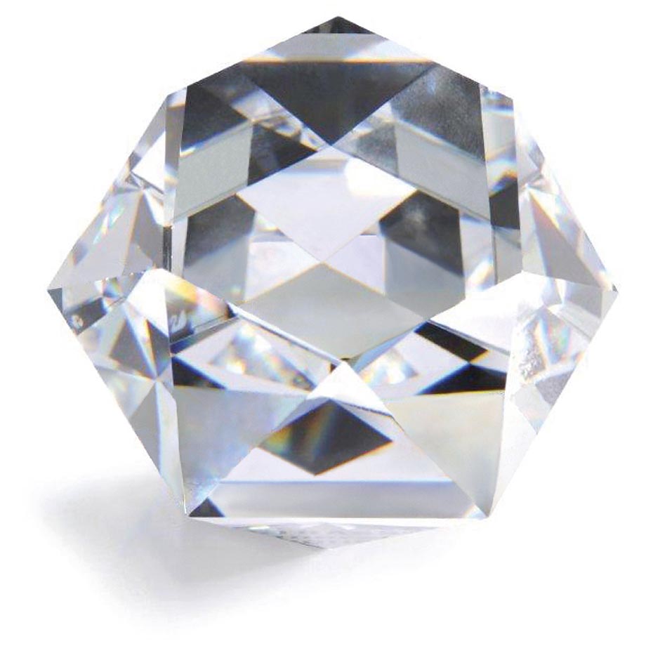 Swarovski Polygon Paperweight