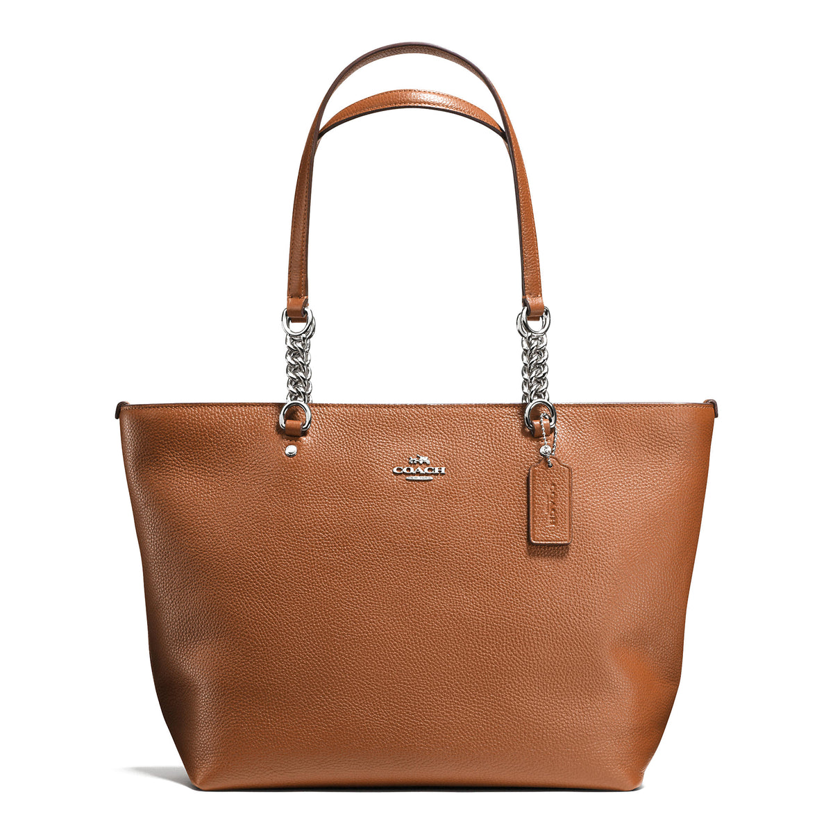 Coach SOPHIA small tote in pebble leather