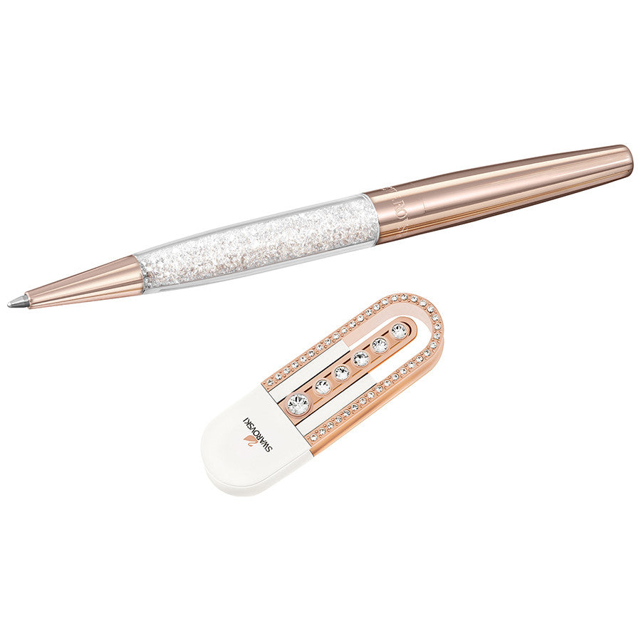 Swarovski Lovely Crystals USB Memory Stick & Crystalline Stardust Pen Set, 8GB