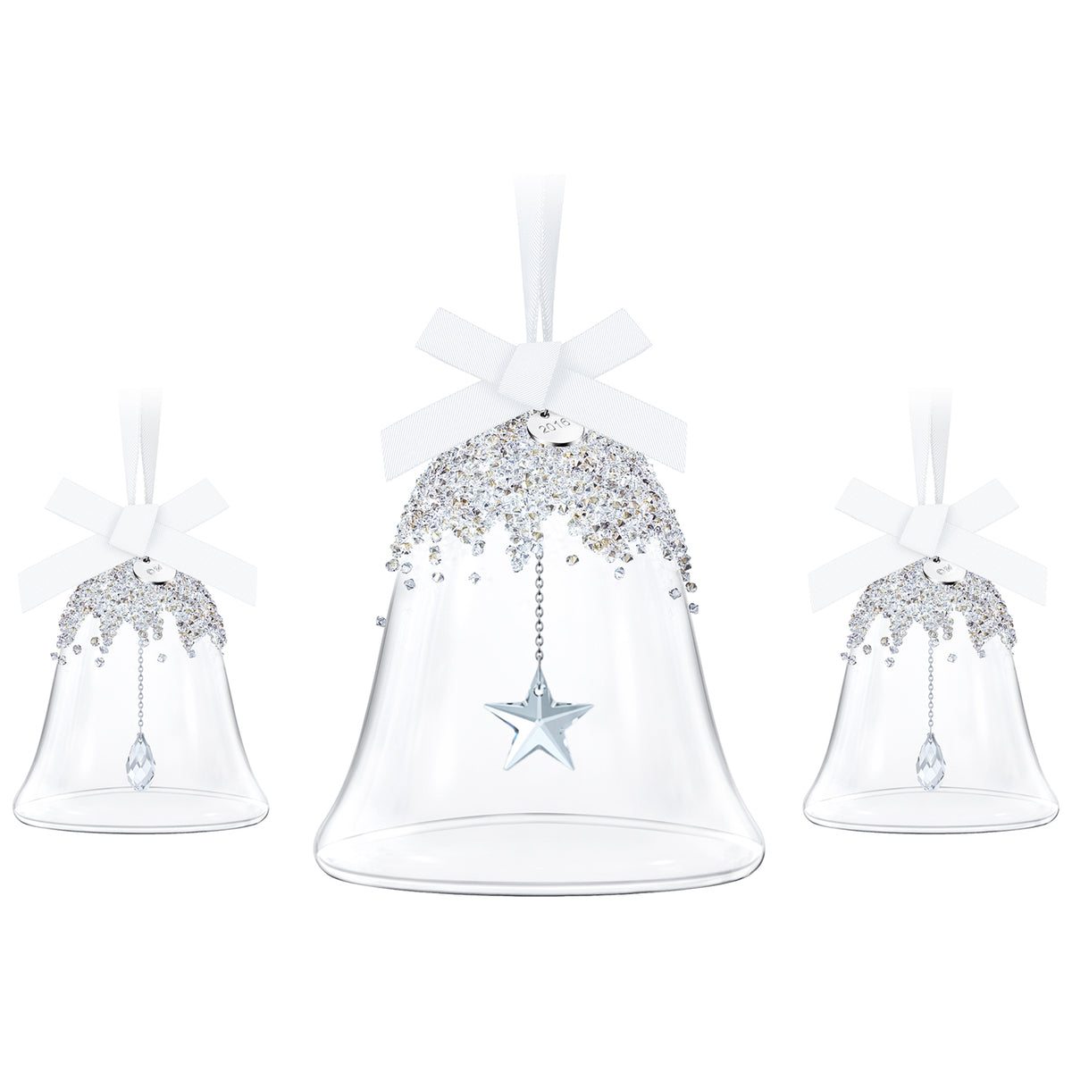 Swarovski Christmas Bell Ornament Set 2016