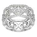 Swarovski Daylight Ring Cry Rhs 58