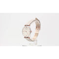 Emporio Armani Women's 'Gianni T-Bar' Quartz Stainless Steel And Leather Automatic Watch
