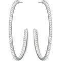 Swarovski Vi Hoop Pierced Earrings