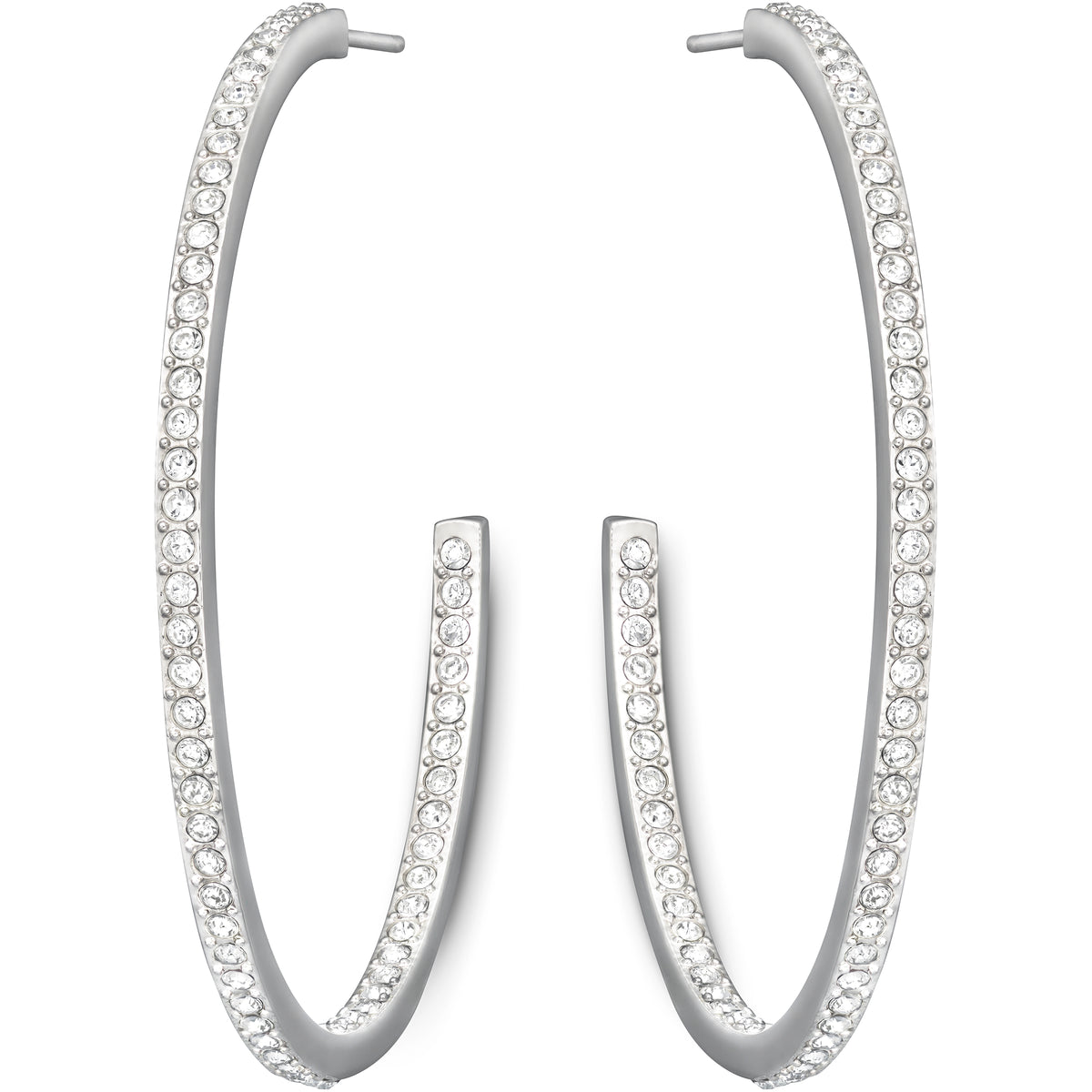 Swarovski Vi Hoop Pierced Earrings