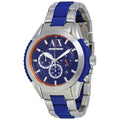 Armani Exchange Men's Analog Display Quartz Silver Watch
