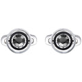 Swarovski Franklin Cufflinks Jet Hem Mix