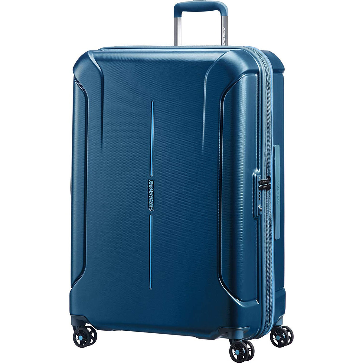 American Tourister Technum Spinner Hardside 28, Metallic Blue