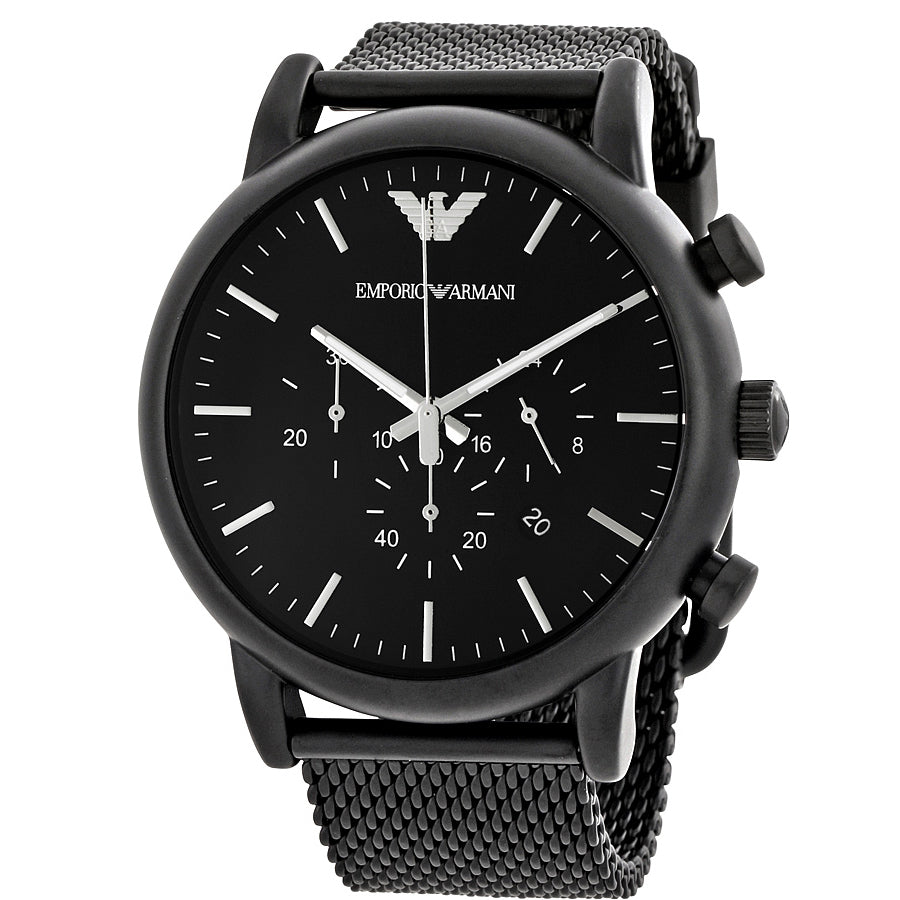 Emporio Armani Men's 'Luigi' Quartz Stainless Steel Automatic Watch