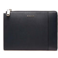 Bally Eisner Leather Clutch Bag
