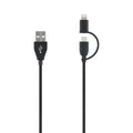 TUMI 2-in-1 Cable Lightning & Micro USB