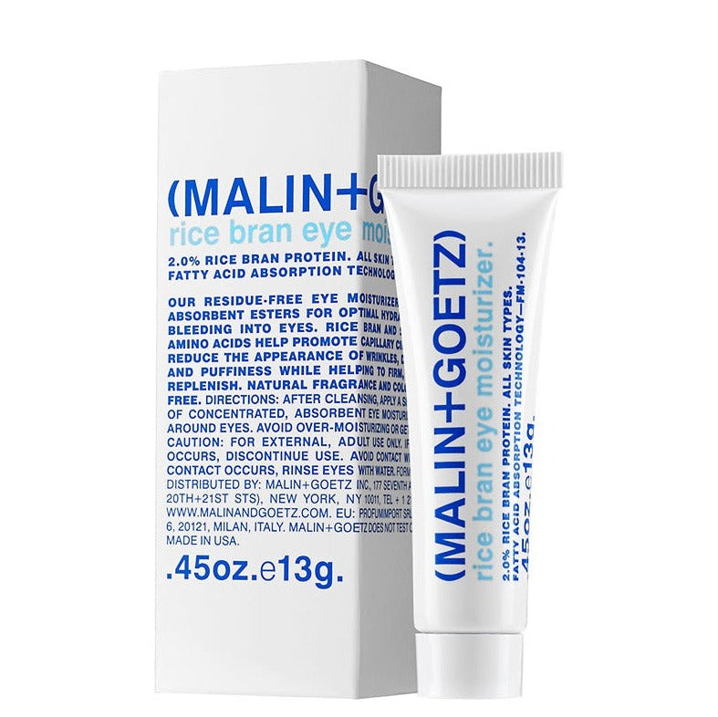 MALIN + GOETZ Rice Bran Eye Moisturizer, 0.45oz.e13g