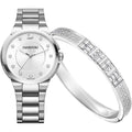 Swarovski Ethic Bangle & City Watch Set