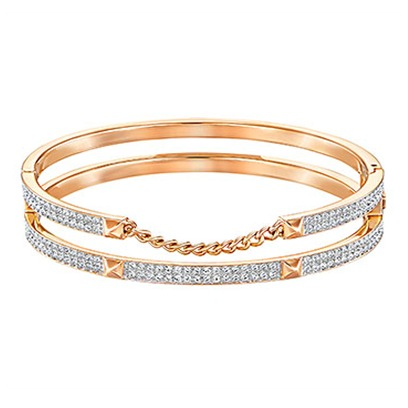 Swarovski Fiction Bangle W Cry Ros M
