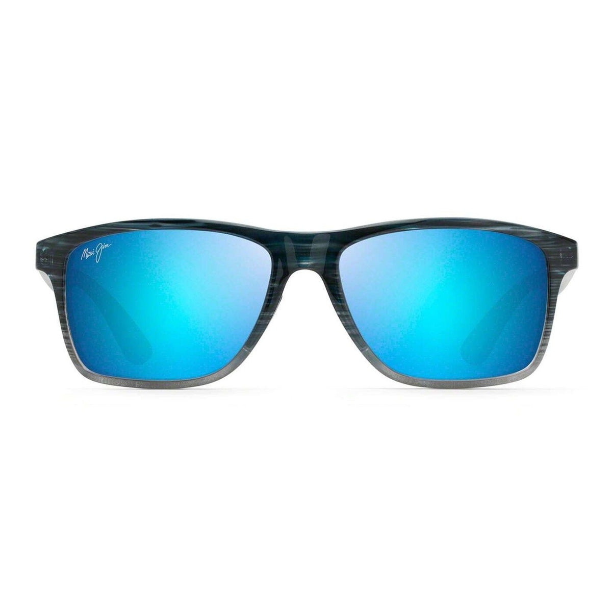 Maui Jim Onshore Blue Black Stripe Fade 58