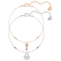 Swarovski Crystal Wishes Key Bracelet Set, M