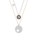 Swarovski Crystal Wishes Evil Eye Pendant Set, Blue, Mixed Plating