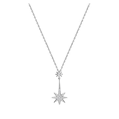 Swarovski Fizzy Pendant Med Cry Rhs
