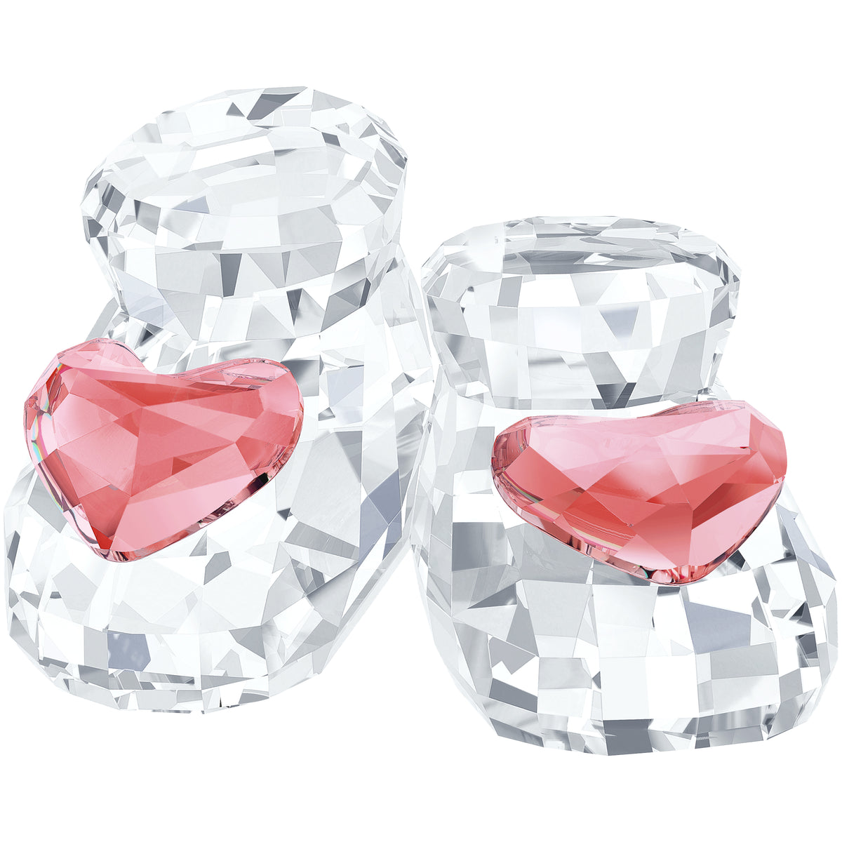 Swarovski Pink Baby Shoes