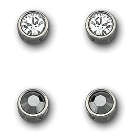 Swarovski Harley Pierced Earrings Jet He