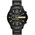 Armani Exchange Men's Black Pvd Stainless Steel Watch