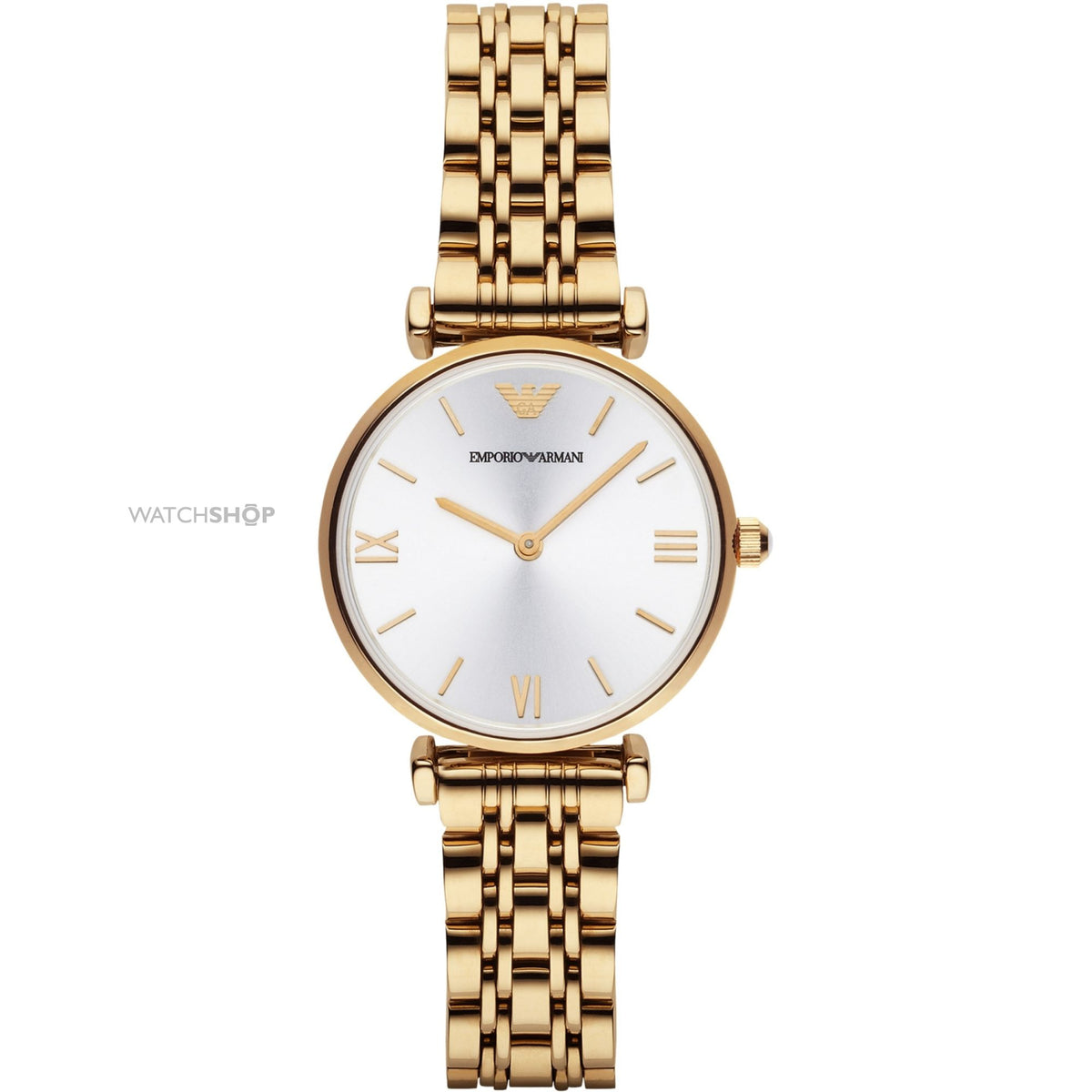 Emporio Armani Women's Classic Analog Display Quartz Gold Watch