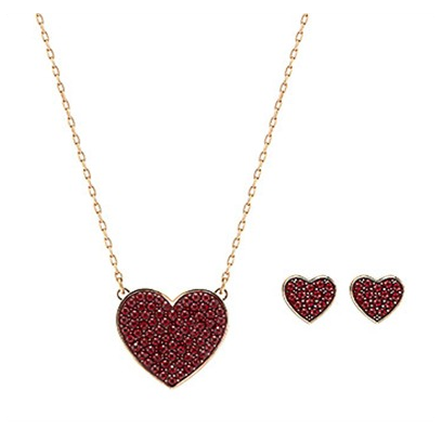 Swarovski Cupid Set Siam Ros