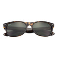 Ray-Ban New Wayfarer Classic RB2132 Tortoise - Nylon - Green Lenses