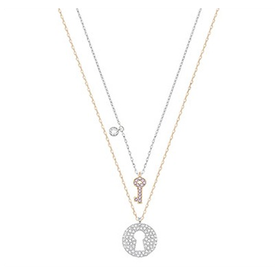Swarovski Crystal Wishes Key Pendant, Versatile