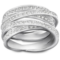 Swarovski Spiral Ring 55