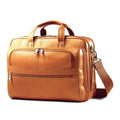 COLOMBIAN LEATHER 2 POCKET BUSINESS CASE