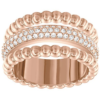 Swarovski Ss Click Ring Ros Cry Ros 55