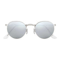 Ray-Ban Round Flash Lenses RB3447 Silver - Metal - Silver Lenses