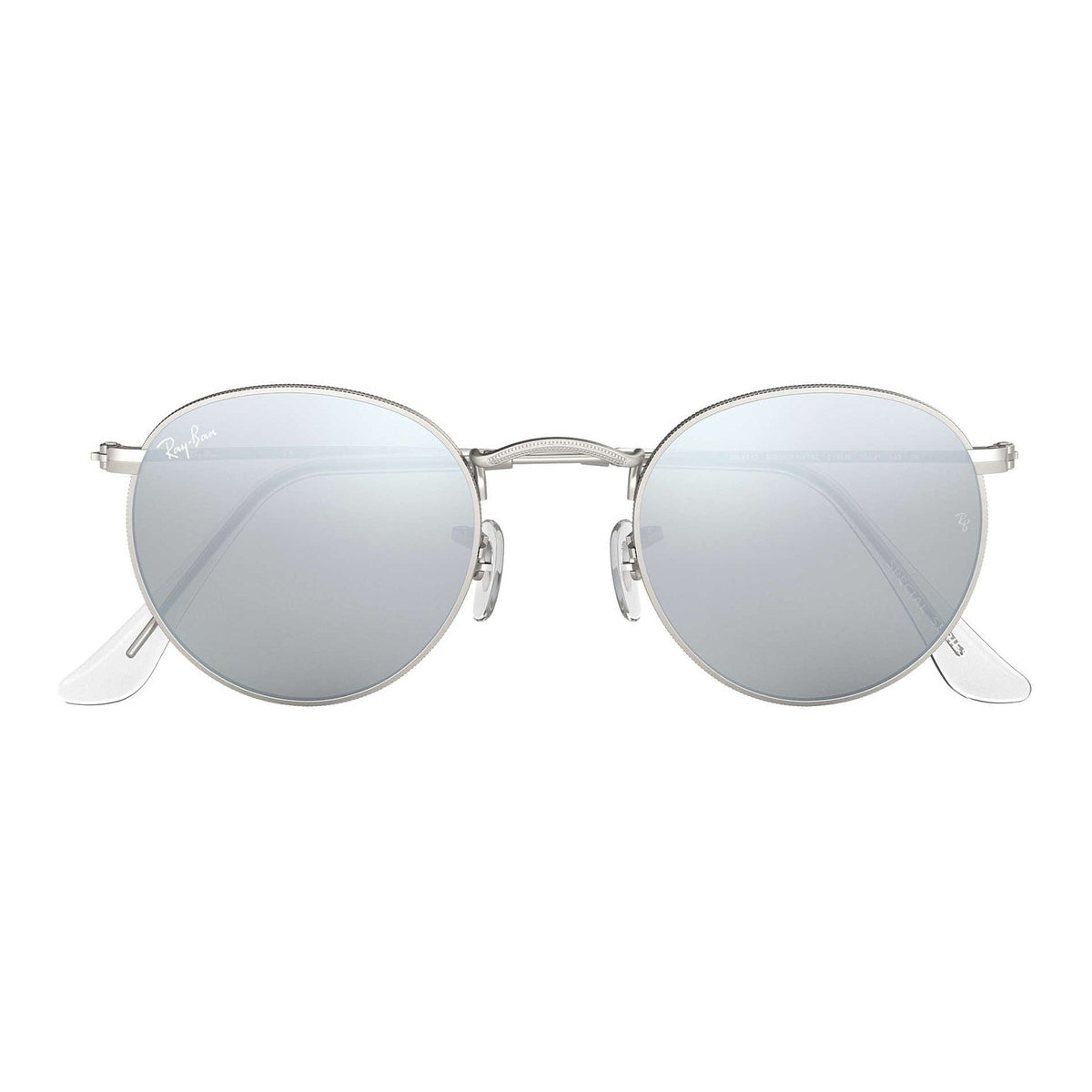 Ray-Ban Round Flash Lenses RB3447 Silver - Metal - Silver Lenses