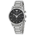 Emporio Armani Men's Classic Analog Display Quartz Silver Watch