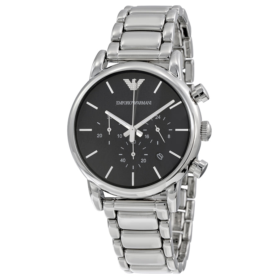 Emporio Armani Men's Classic Analog Display Quartz Silver Watch