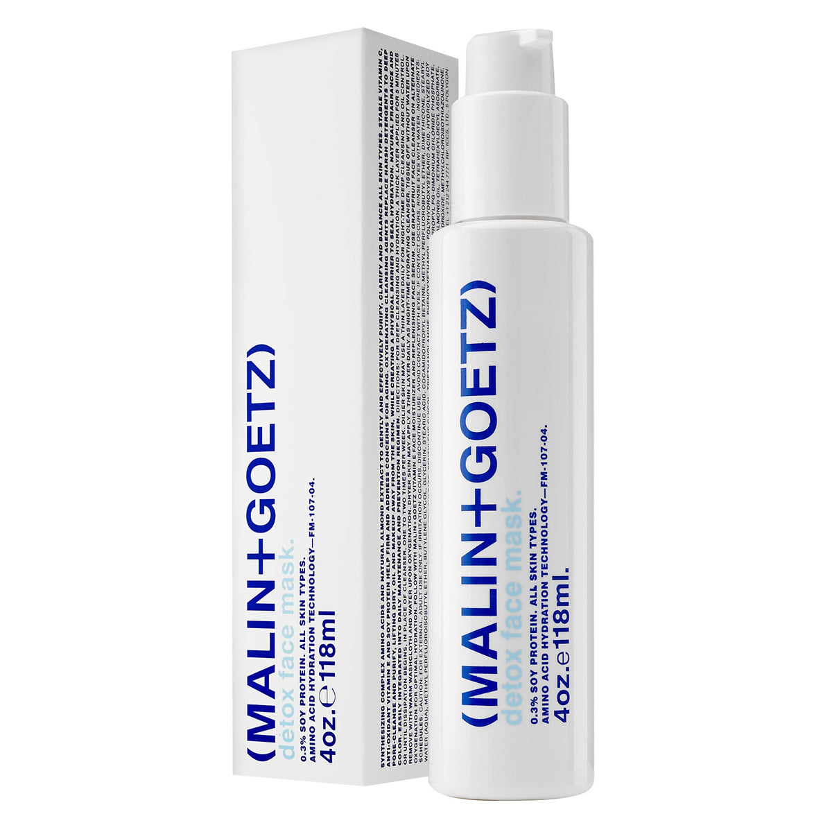 MALIN + GOETZ Detox Face Mask, 4fl.oz.e118ml