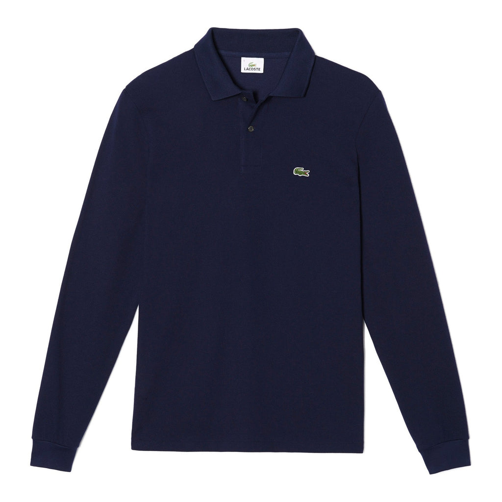 Men’s Lacoste Original Long Sleeve Original Cotton Pique Polo