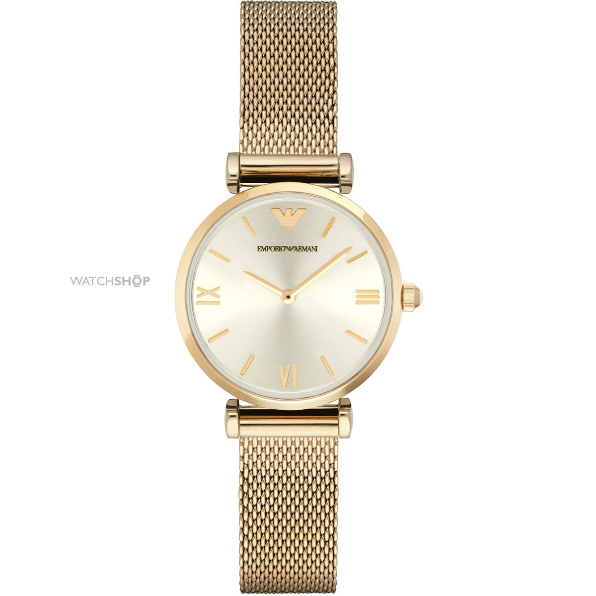 Emporio Armani Retro Gold Ladies Watch