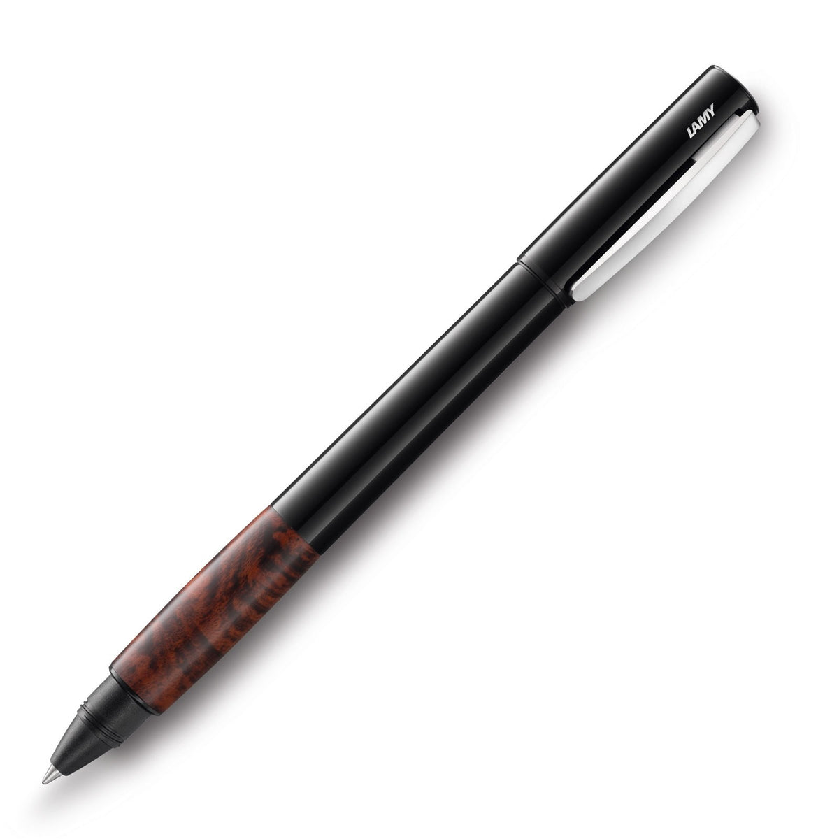 LAMY Accent Black Brilliant Briarwood Roller