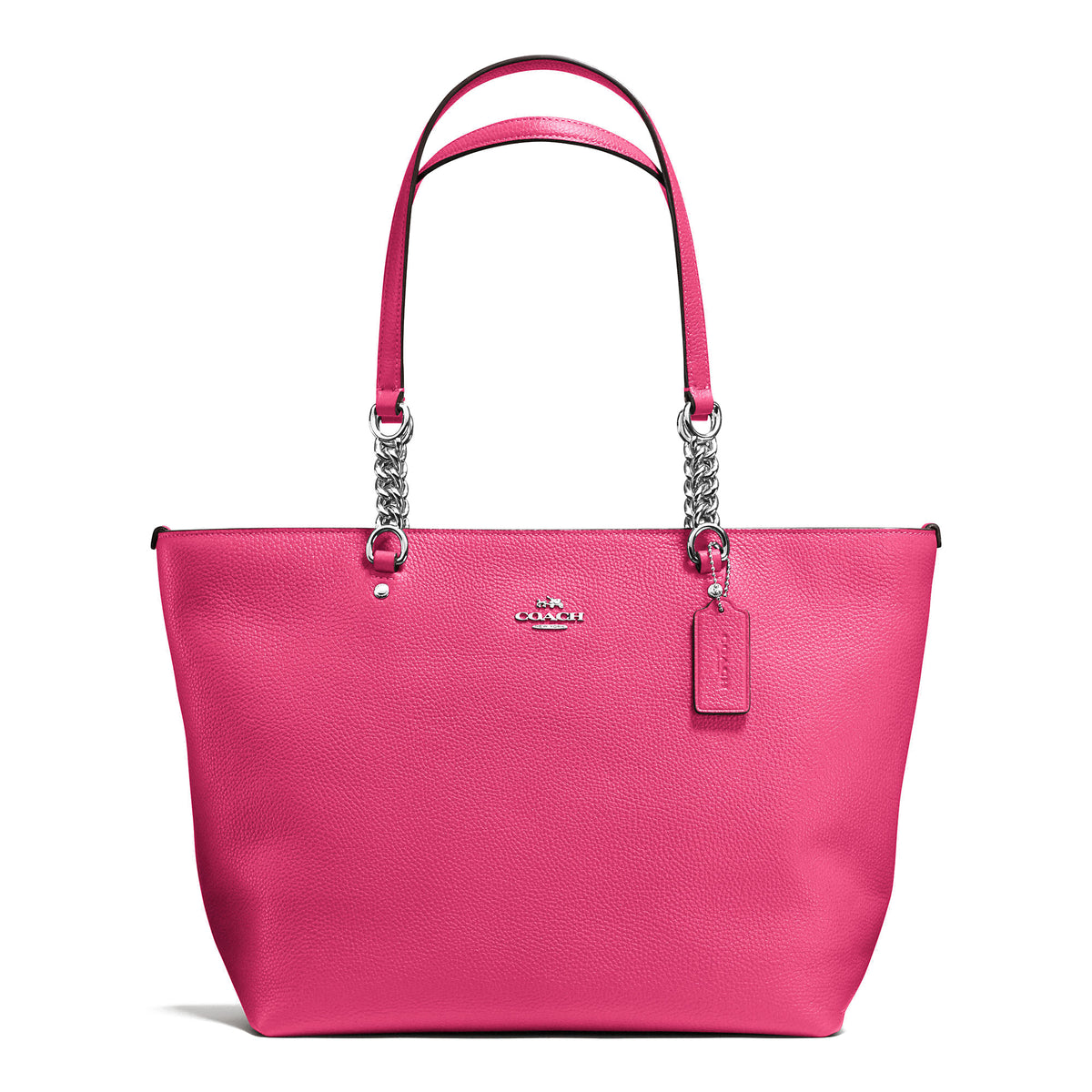 Coach SOPHIA small tote in pebble leather