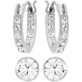 Swarovski Canvas Pierced Earrings Set
