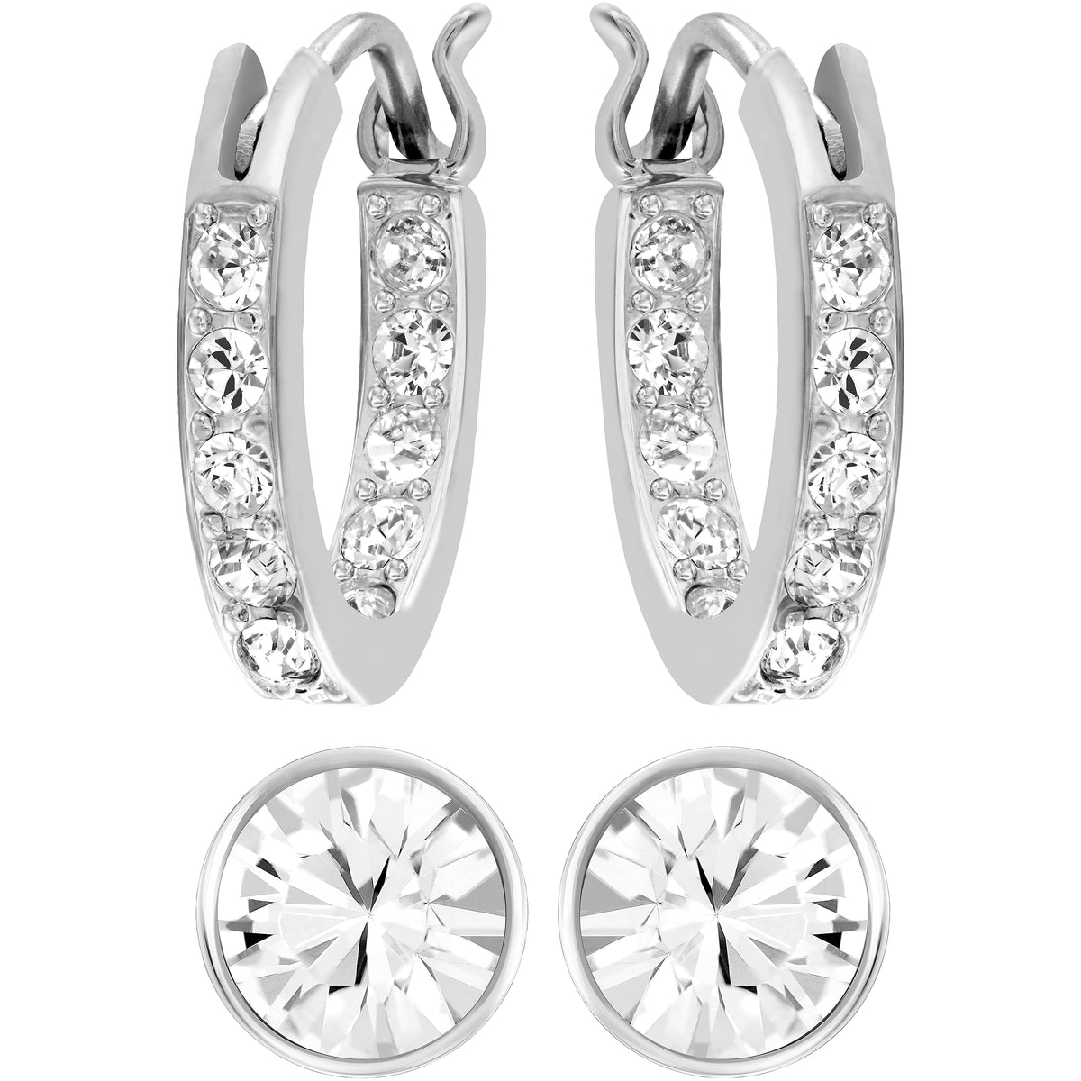 Swarovski Canvas Pierced Earrings Set