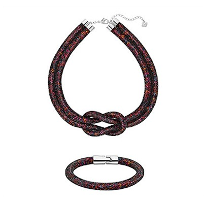 Swarovski Stardust Ee Set Luxury Dmul Pds Black Sp