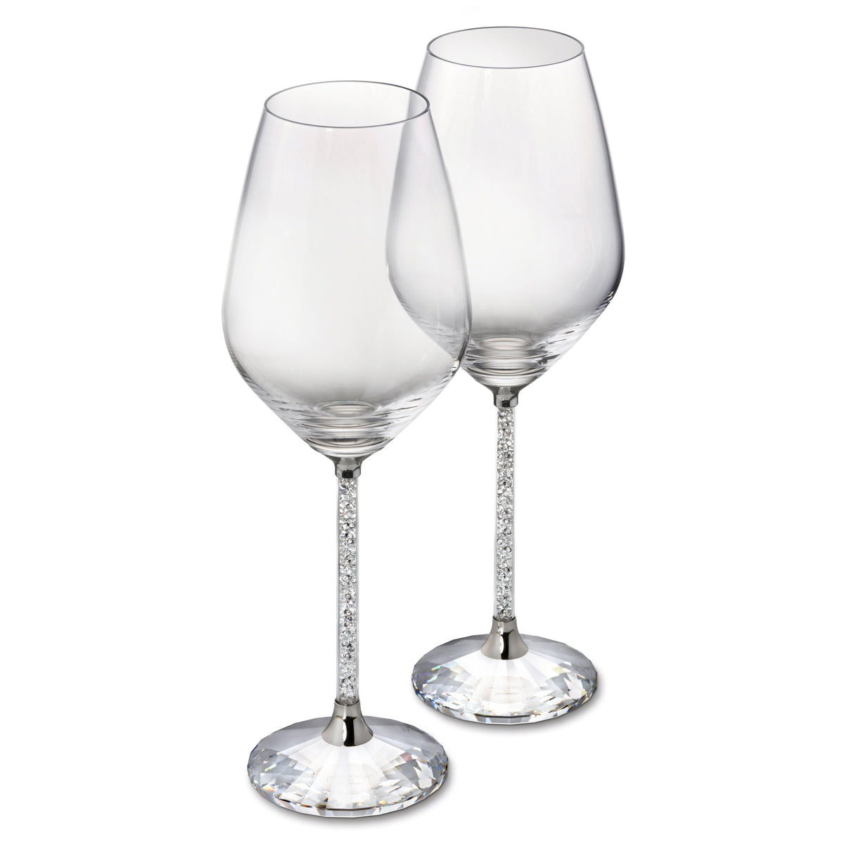 Swarovski Crystalline White Wine Glasses (Set of 2)