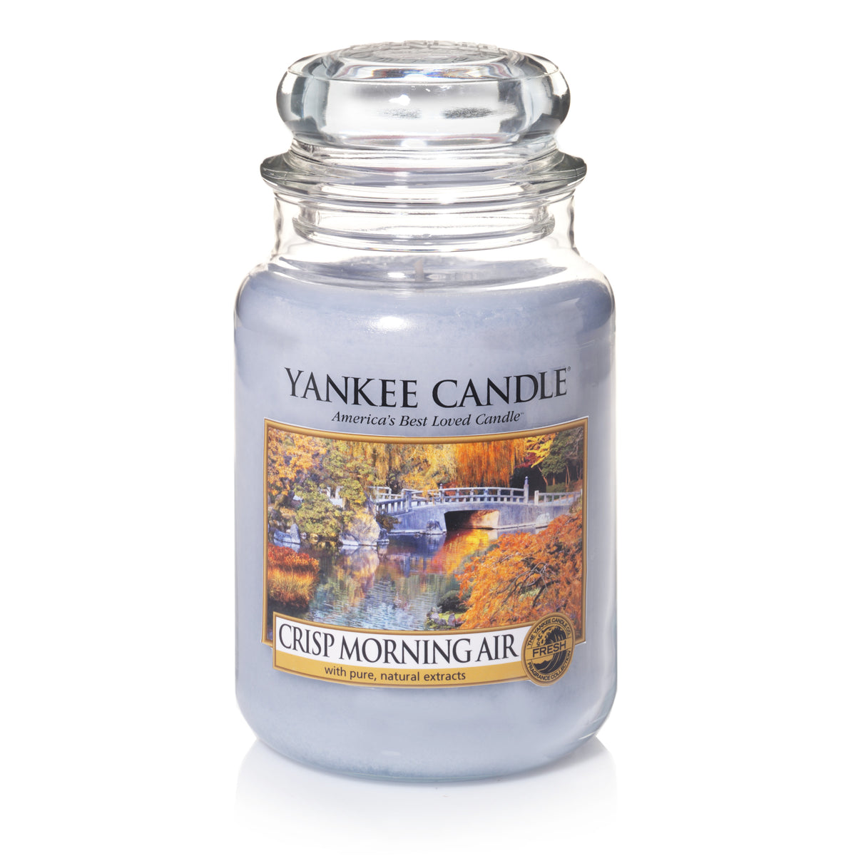 Yankee Candle Crisp Morning Air Small Jar Candles Burn Time of 25-40 hours