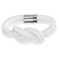 Swarovski Stardust Knot Bracelet Cry Pds Grey S Sp