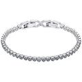 Swarovski Emily Bracelet, Gray, Rhodium Plating