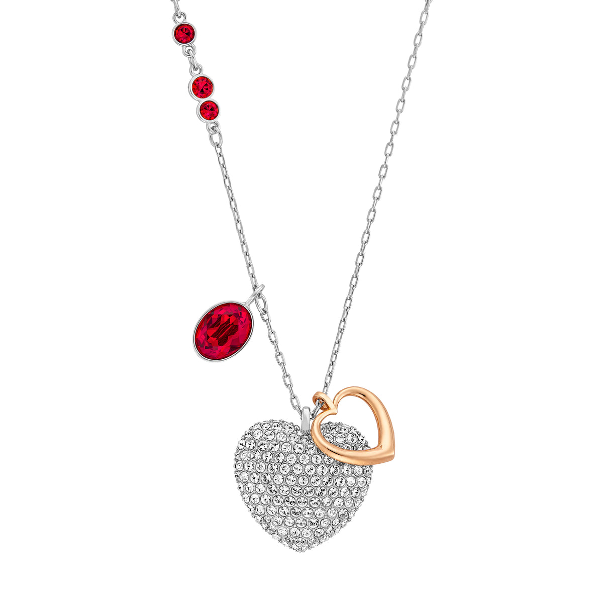 Swarovski Duo Pendant Heart Medium