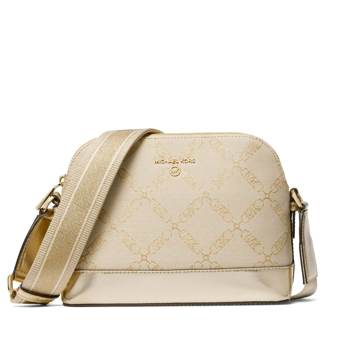Michael Kors Jet Set Charm Lg Dome Xbody W/ Wbg Strp