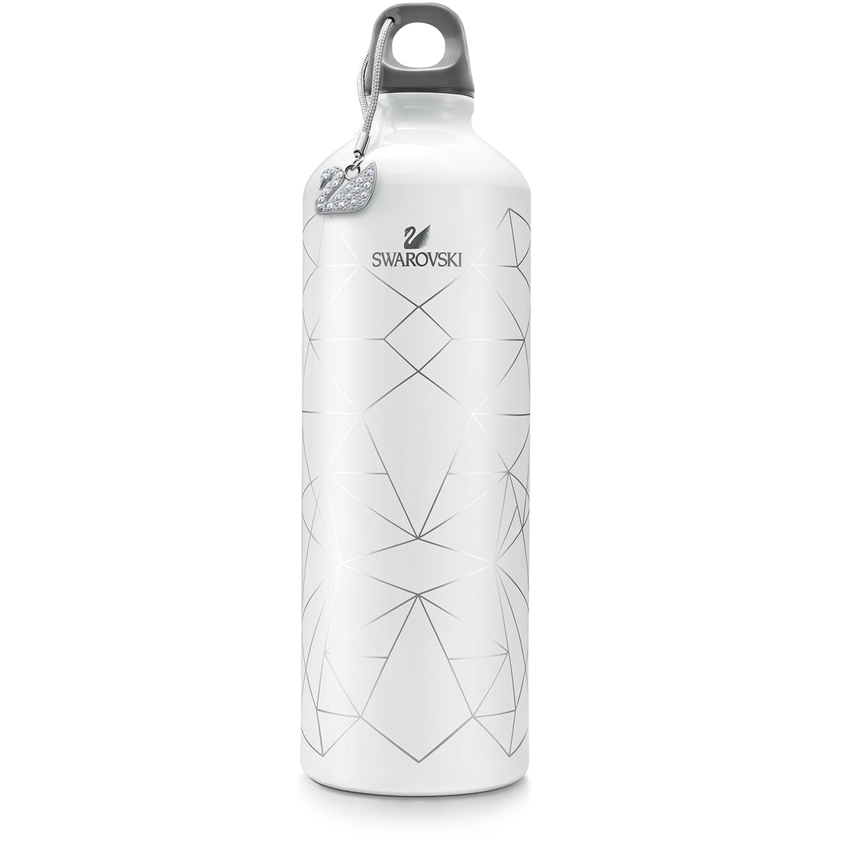 Swarovski Water Bottle With Swan Charm
